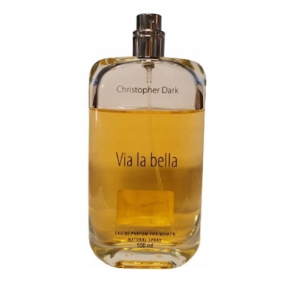 Christopher Dark Via La Bella - woda perfumowana, tester 80 ml