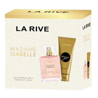 La Rive Madame Isabelle. Zestaw EDP 100 ml + Żel pod prysznic 100 ml